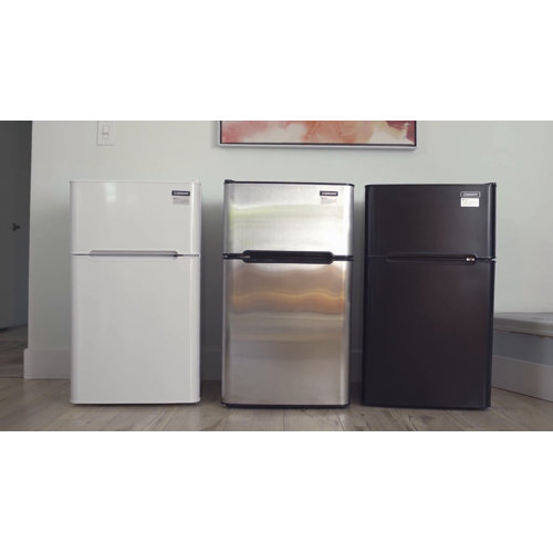 Euhomy 3.2 Cubic Feet cu. ft. Freestanding Mini Fridge with Freezer & Reviews Wayfair